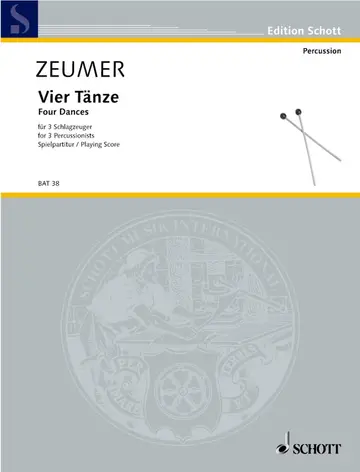 Cover of 4 Dances