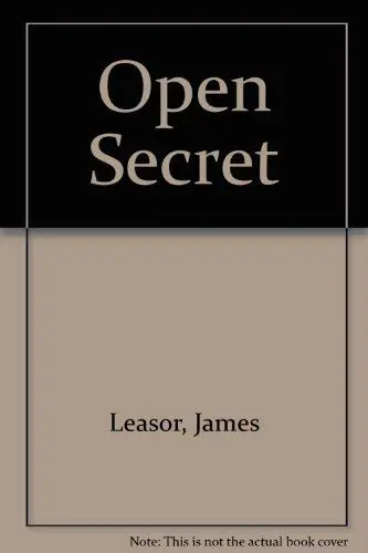 Cover of Open Secret