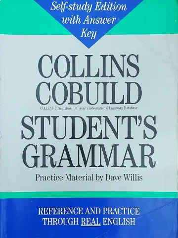 Cover of Student’s Grammar