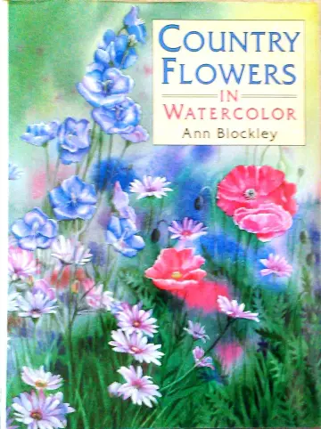 Cover of Country Flowers in Watercolour