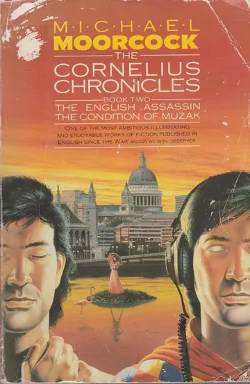 Cover of "English Assassin" and "Condition of Muzak" (Bk. 2)