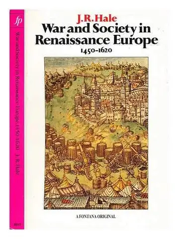 Cover of War and Society in Renaissance Europe, 1450-1620