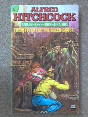 Cover of Alfred Hitchcock and the Three Investigators in the Mystery of the Green Ghost