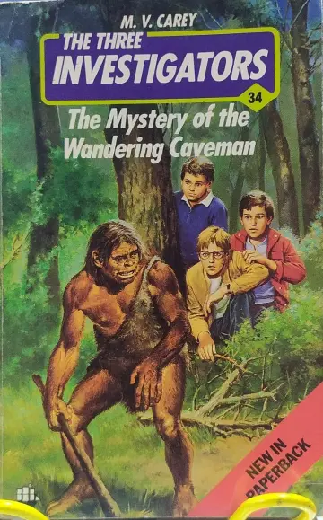 Cover of Mystery of the Wandering Caveman