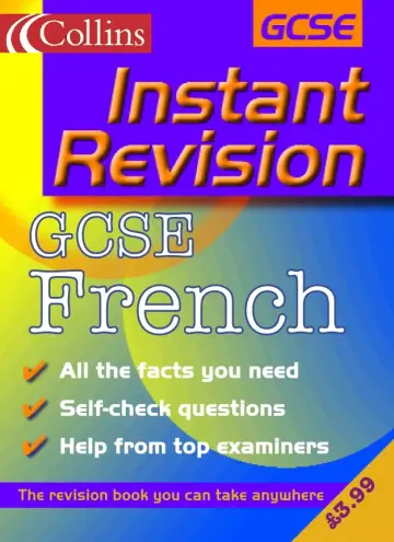 Cover of Instant Revision – GCSE French