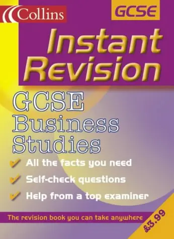 Cover of Instant Revision – GCSE Business Studies