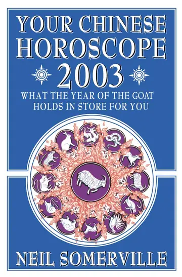 Cover of Your Chinese Horoscope for 2003