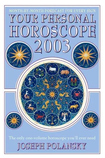 Cover of Your Personal Horoscope for 2003
