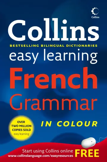 Cover of Collins Easy Learning French Grammar (Collins Easy Learning)