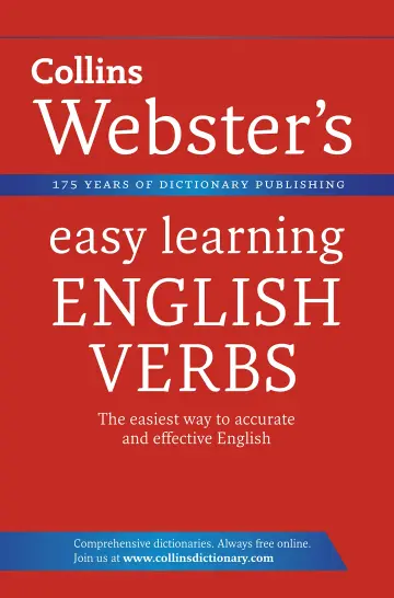 Cover of Collins Webster'S Easy Learning English Verbs
