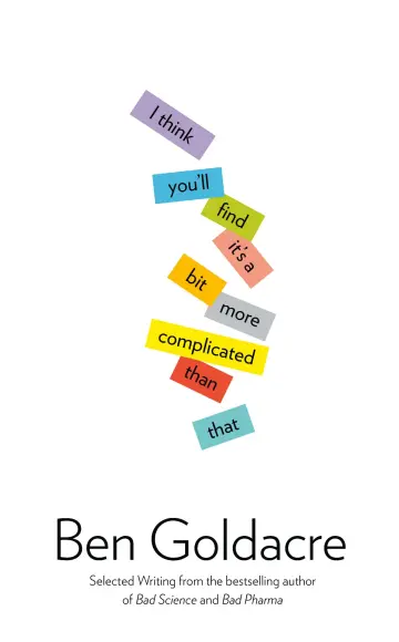 Cover of I Think You’ll Find It’s a Bit More Complicated Than That