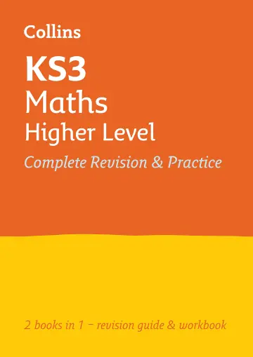 Cover of Collins New Key Stage 3 Revision -- Maths (Advanced)
