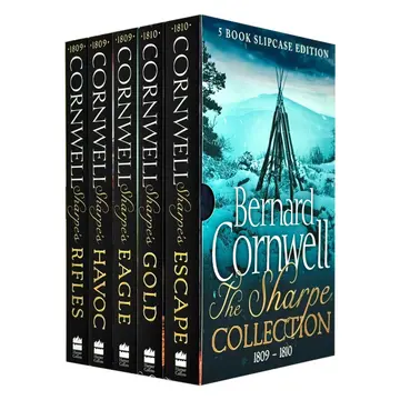 Cover of Sharpe Series Books (6 - 10) Collection Box Set by Bernard Cornwell