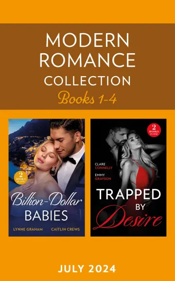 Cover of Modern Romance July 2024 Books 1-4