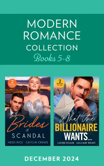 Cover of Modern Romance December 2024 Books 5-8