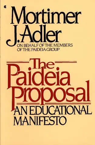 Cover of Paideia Proposal
