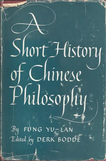 Cover of Short History Chinese Philosophers