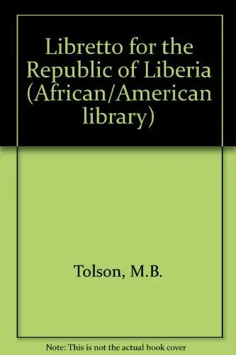 Cover of Libretto for the Republic of Liberia