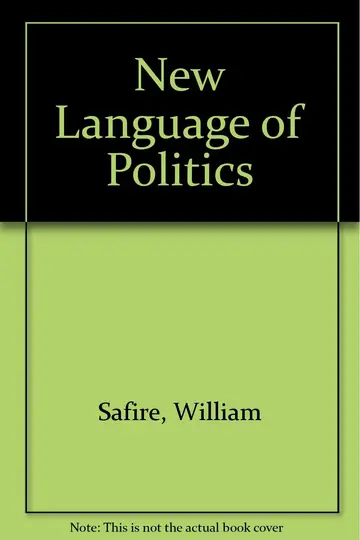 Cover of New Language of Politics