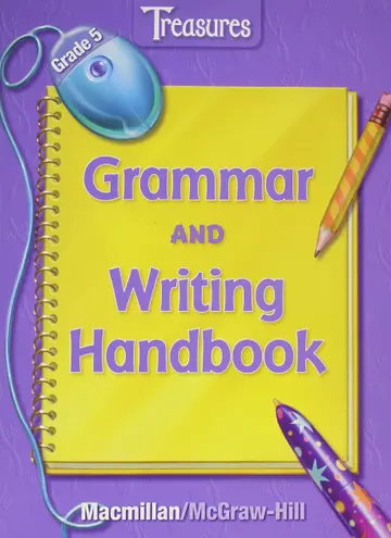 Cover of Grammar and Writing Handbook, Grade 5