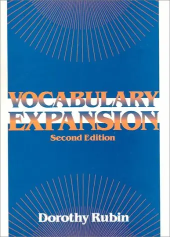 Cover of Vocabulary Expansion