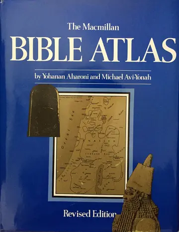 Cover of The Macmillan Bible Atlas