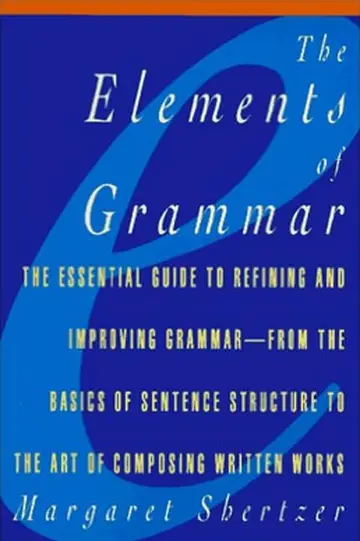 Cover of The Elements of Grammar