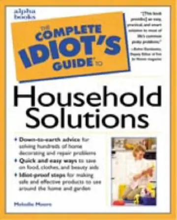 Cover of Complete Idiot's Guide to Household Solutions
