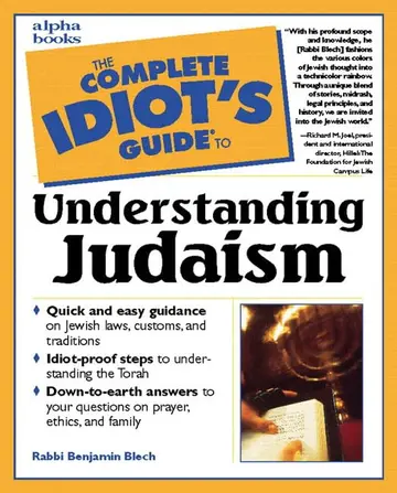 Cover of The Complete Idiot's Guide to Understanding Judaism