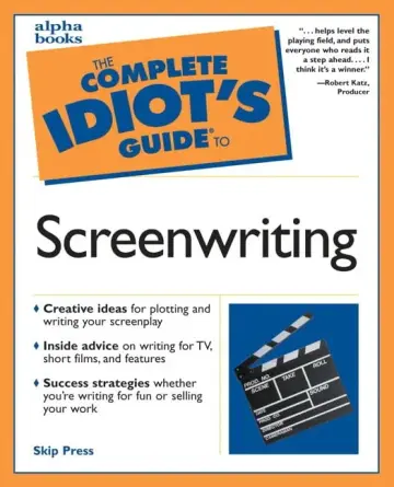 Cover of Complete Idiot's Guide to Screenwriting