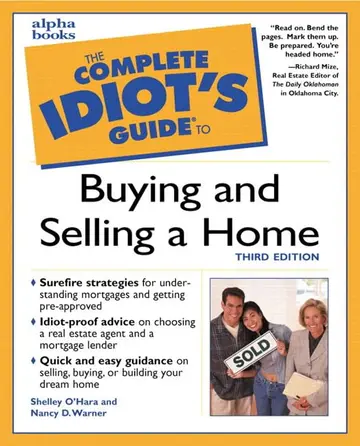 Cover of Complete Idiot's Guide to Buying and Selling a Home, Third Edition