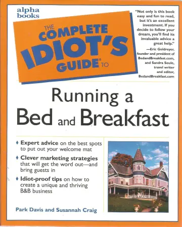 Cover of Complete Idiot's Guide to Running a Bed and Breakfast (The Complete Idiot's Guide)
