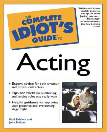 Cover of Complete Idiot'S Guide to Acting