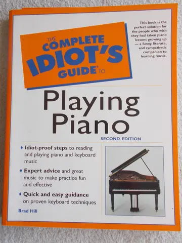 Cover of Complete Idiot's Guide to Playing Piano