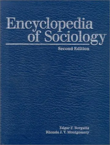 Cover of Encyclopedia of Sociology, Volume 4