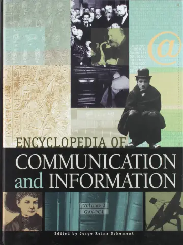 Cover of Encyclopedia of Communication and Information