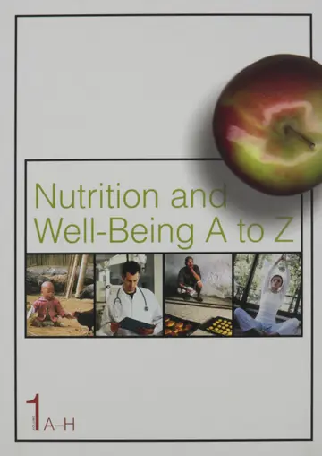 Cover of Nutrition and Well-Being A to Z