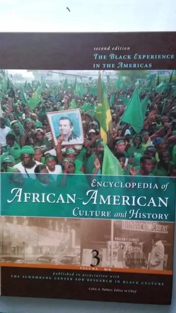 Cover of Encyclopedia of African-American Culture and History