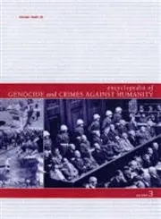 Cover of Encyclopedia of Genocide and Crimes Against Humanity