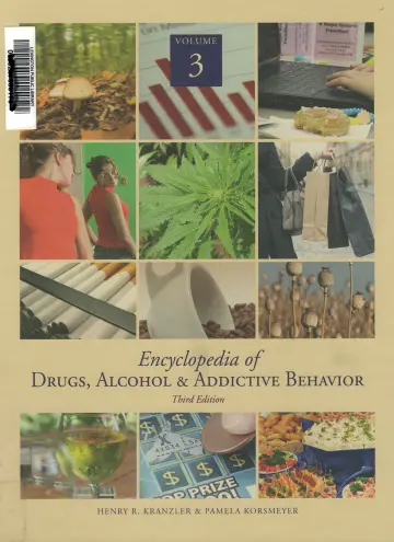 Cover of Encyclopedia of Drugs, Alcohol & Addictive Behavior