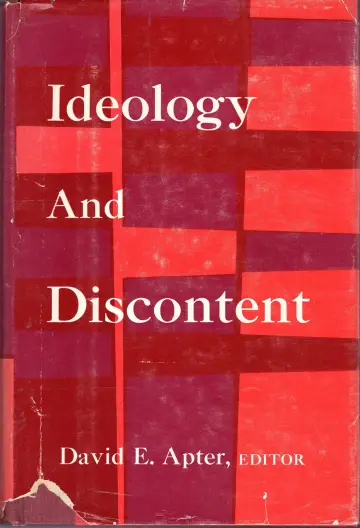 Cover of Ideology and Discontent
