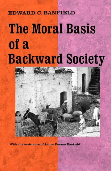 Cover of The the Moral Basis of a Backward Society Moral Basis of a Backward Society