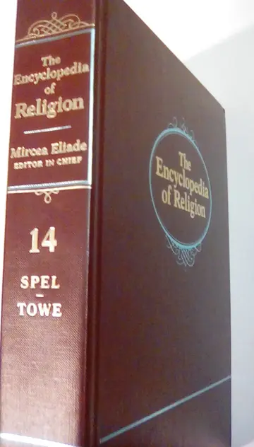 Cover of Encyclopedia Religion Volume 1