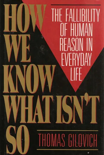 Cover of How We Know What Isn't So