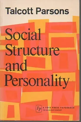 Cover of Social Structure and Personality