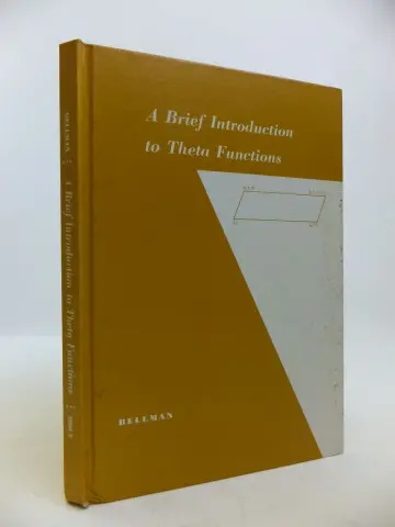 Cover of A Brief Introduction to Theta Functions