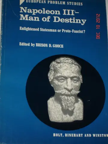 Cover of Napoleon III, Man of Destiny