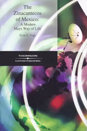 Cover of The Zinacantecos of Mexico