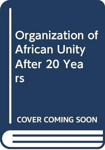 Cover of The OAU after twenty years