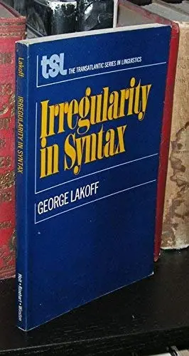 Cover of Irregularity in Syntax